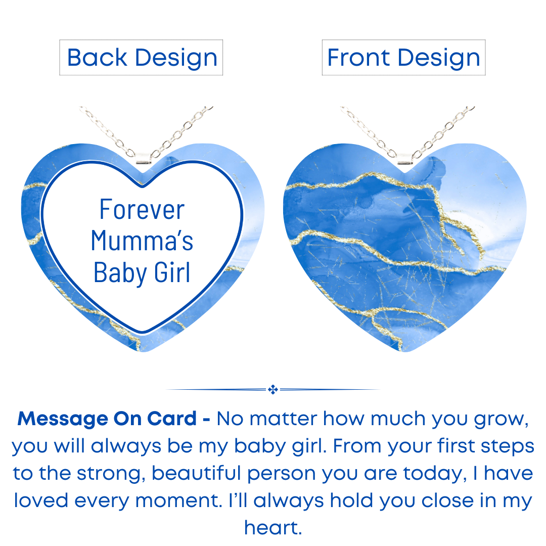 Skyline Heart - Mother Daughter Love Handmade Message Gift