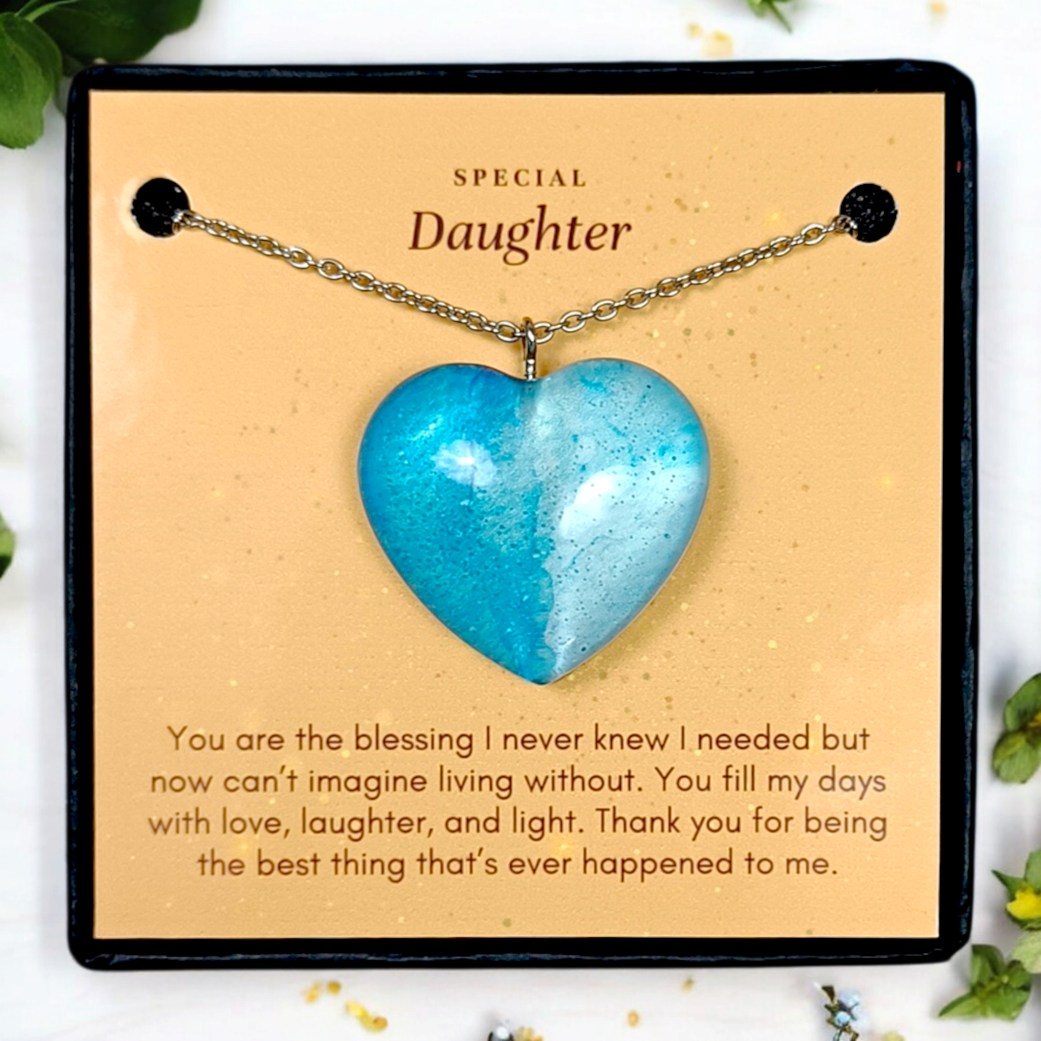 Ethereal Heart - Mother Daughter Love Handmade Message Gift