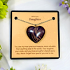 Midnight Heart - Mother Daughter Love Handmade Message Gift