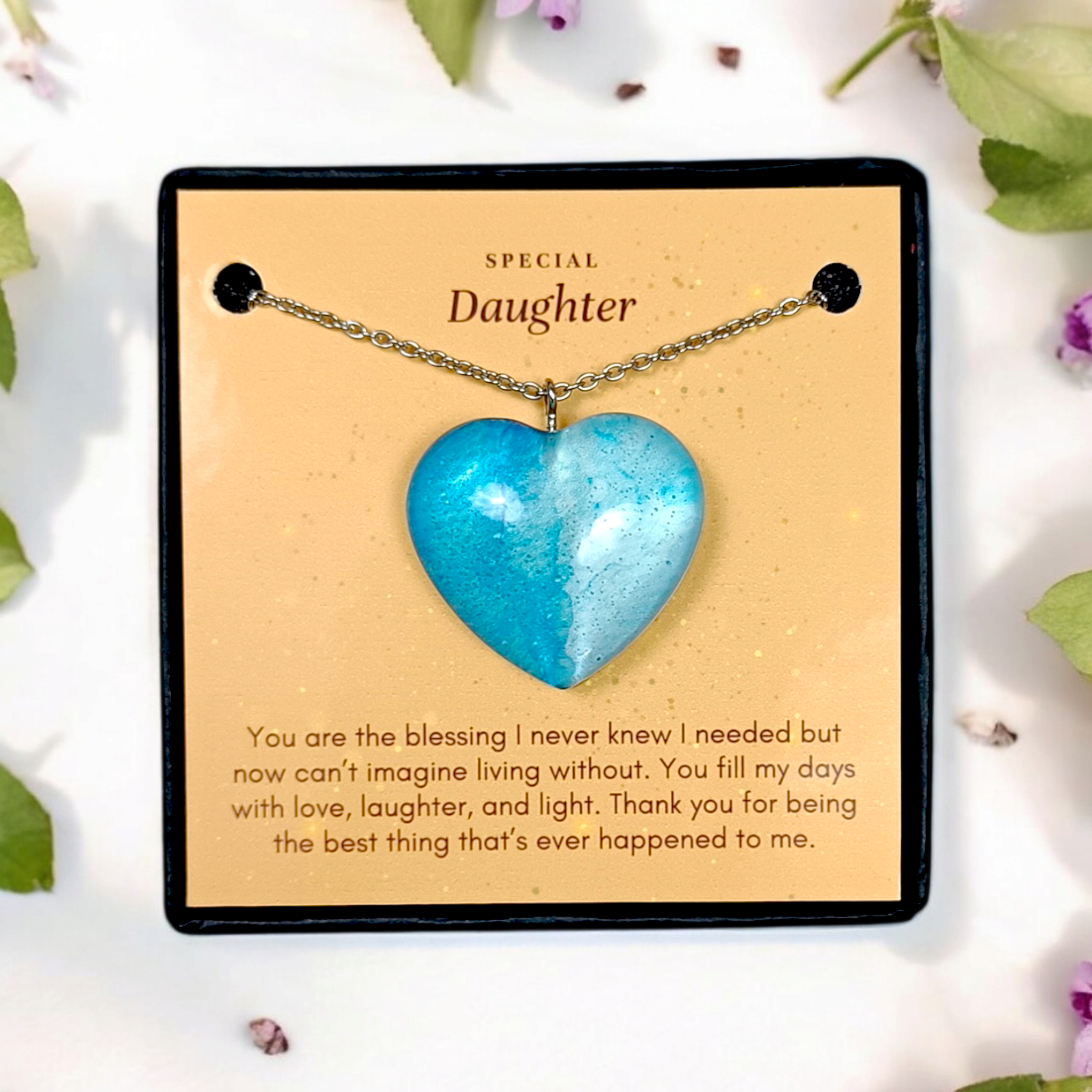 Ethereal Heart - Mother Daughter Love Handmade Message Gift