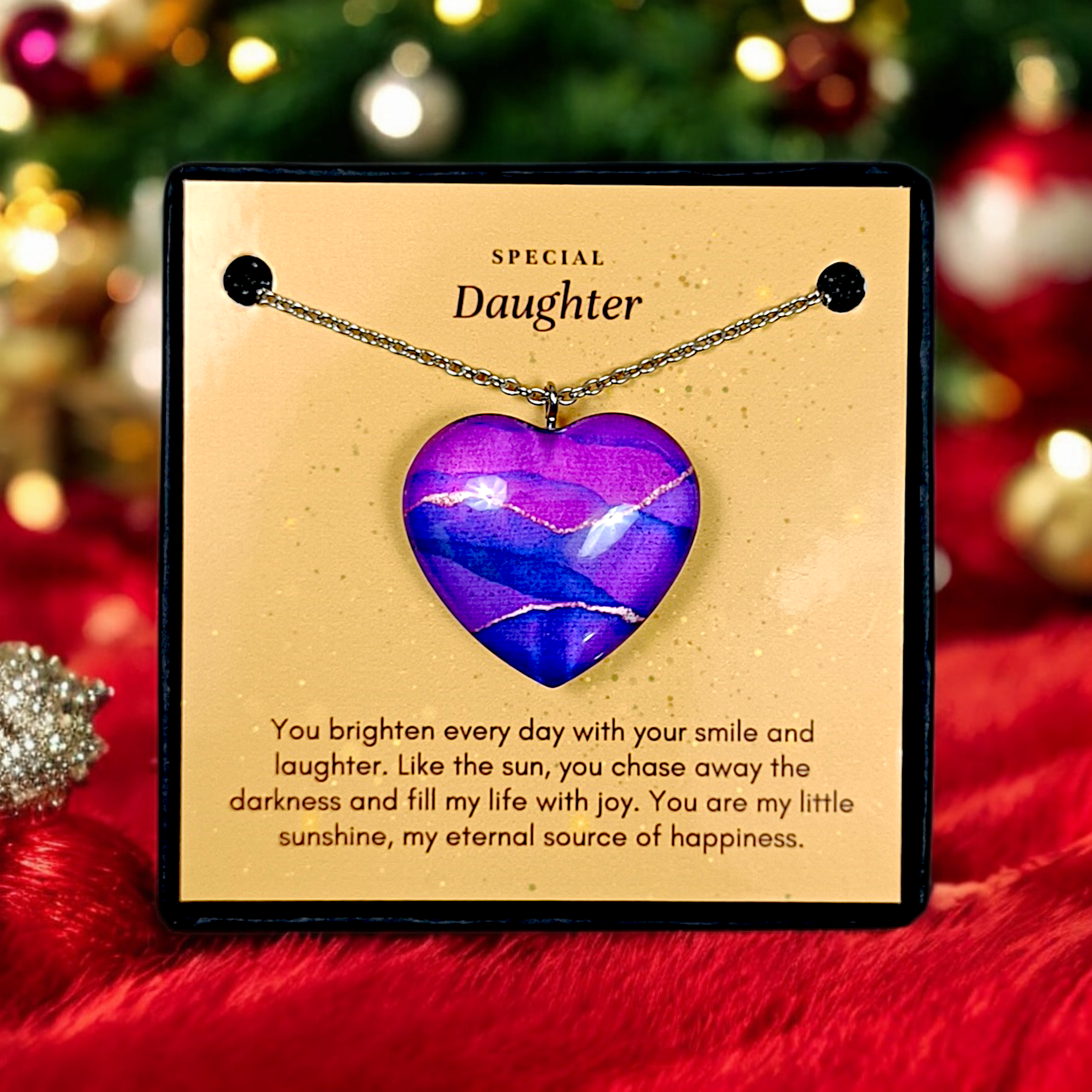 Mystic Heart - Mother Daughter Love Handmade Message Gift