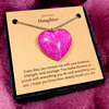 Shimmer Heart - Mother Daughter Love Handmade Message Gift