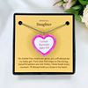 Shimmer Heart - Mother Daughter Love Handmade Message Gift