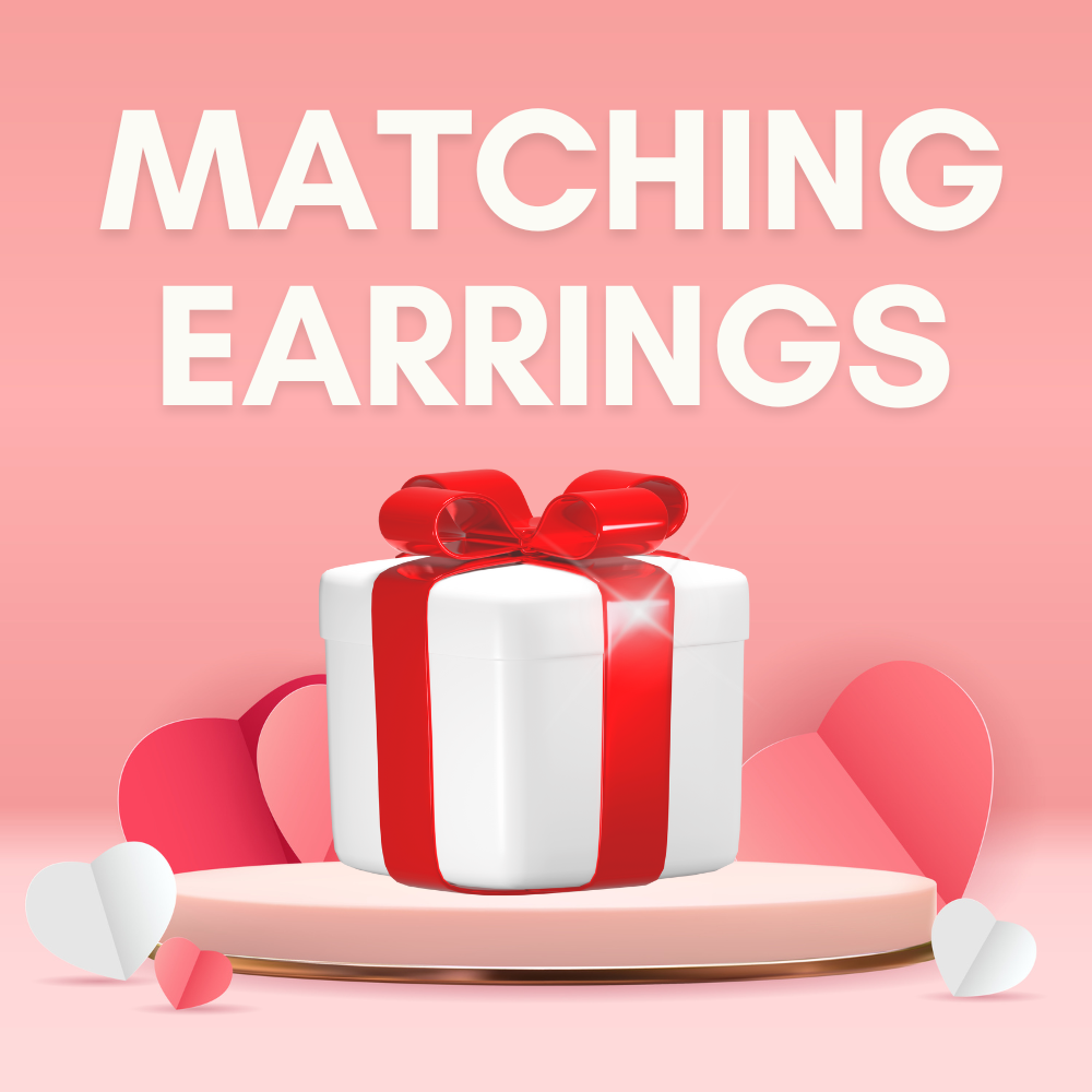 Matching Earrings Worth Rs.449